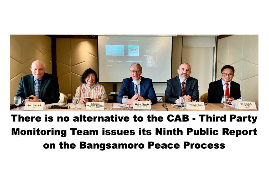 “No Alternative to the CAB”: TPMT Unveils 9th Public Report